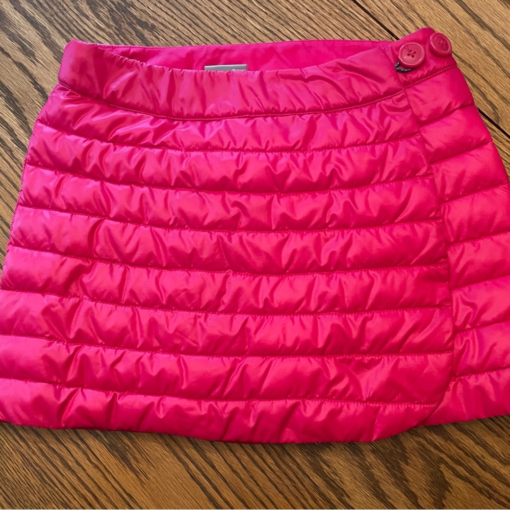 Columbia Hot Pink Quilted Puffer Mini Skirt
